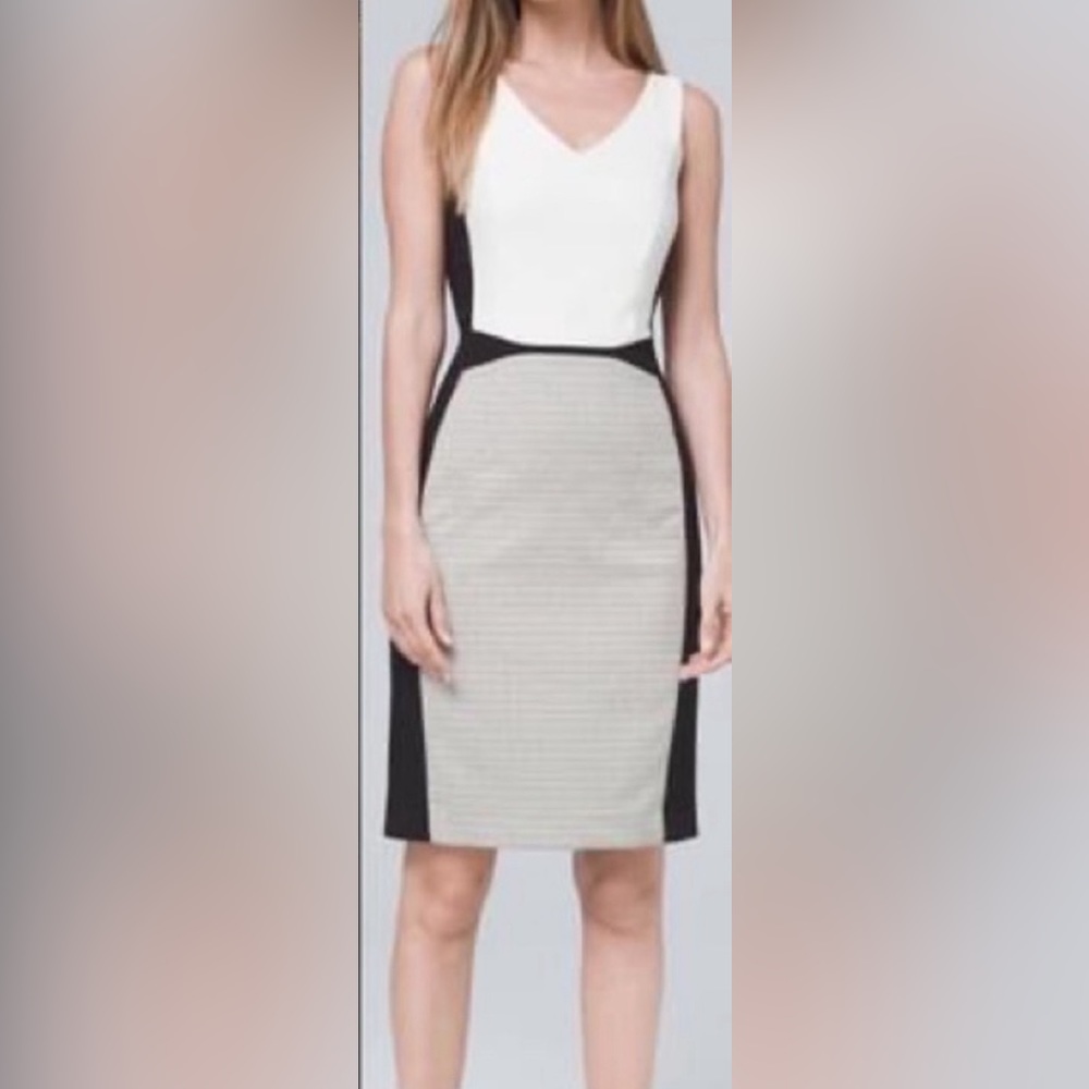 White House Black Market Sheath Dress - size 4